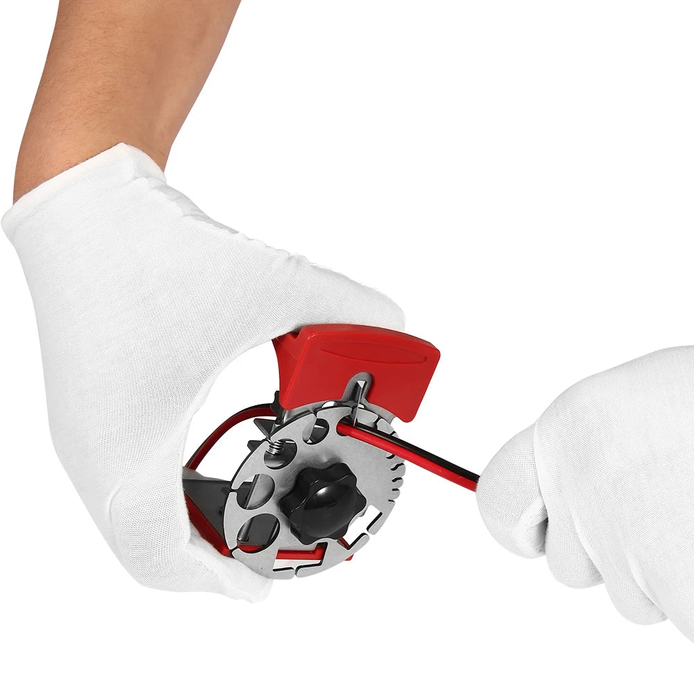 Effortless Wire Stripping Made Easy: Universal Handheld Electric Wire Stripper and Cutter Tool